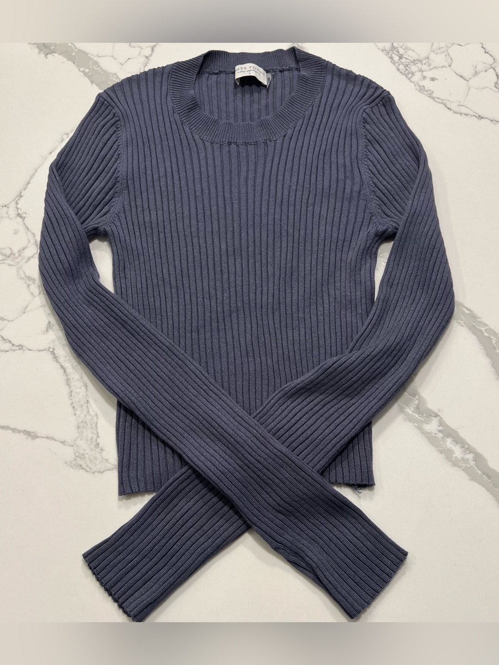 DRESS FORUM Everyday Long Sleeve Crop Top - Size L